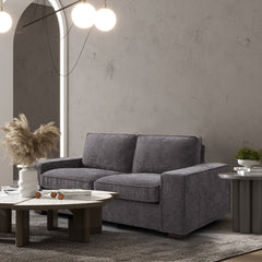 Modern Sofa Couch with Solid Wood Frame for Living Room Furniture Removable Back Cushion and Seat Cushion(Beige),88.58" Wide 3 Seater Sofa for Living Room-Oversized Sofa