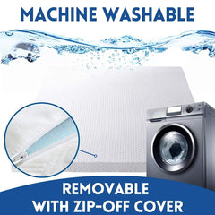 MERITLIFE 3 Inch Memory Foam Mattress Topper,Cool Gel Infused Foam Bed Topper Mattress Pad,CertiPUR-US Certified