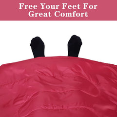 Sleeping Bags for Adults Teens Kids with Compression Sack Portable and Lightweight for 3-4 Season Camping, Hiking,Waterproof, Backpacking and Outdoors（pink）