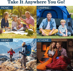 Sleeping Bags for Adults Teens Kids with Compression Sack Portable and Lightweight for 3-4 Season Camping, Hiking,Waterproof, Backpacking and Outdoors（pink）