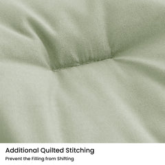 MERITLIFE Beige Comforter Queen Size Set, Lightweight Plain Bedding Comforters Sets, All Season Fluffy Bed Set (90x90In Comforter & 2 Pillowcases)