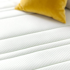 6 Inch Foam and Spring Mattress / CertiPUR-US Certified Foams / Mattress-in-a-Box, Narrow Twin, off white