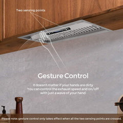 30 inch Built-in/Insert Range Hood 900 CFM, Ducted/Ductless Convertible Duct, Stainless Steel Kitchen Vent Hood with 2 Pcs Adjustable