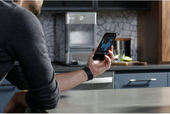 Profile Opal | Countertop Nugget Ice Maker with Side Tank | Portable Ice Machine with Bluetooth Connectivity | Smart Home Kitchen Essenti