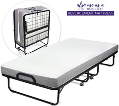 Milliard 5 in. Memory Foam Mattress Twin - for Bunk Bed, Daybed, Trundle or Folding Bed Replacement (1)