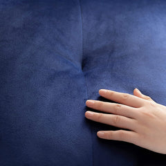 Ricardo Sofa Couch / Tufted Cushions / Easy, Tool-Free Assembly, Dark Grey