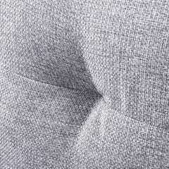 Ricardo Sofa Couch / Tufted Cushions / Easy, Tool-Free Assembly, Dark Grey