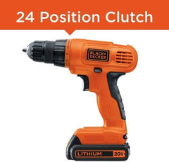 20V MAX* POWERECONNECT Cordless Drill/Driver + 30 pc. Kit (LD120VA)