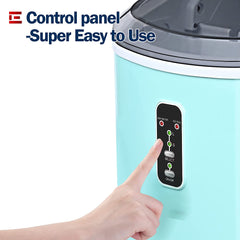 Euhomy Ice Maker Machine Countertop,26 lbs in 24 Hours,9 Cubes Ready in 6 Mins, Electric Ice Maker and Compact Potable Ice Maker with Ice Sc