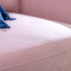 Ricardo Sofa Couch / Tufted Cushions / Easy, Tool-Free Assembly, Dark Grey