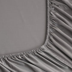 MERITLIFE Premium 100% Organic Eucalyptus Lyocell Tencel 4-Piece Bedding Sheet Set,600 Thread Count Silky Soft and Naturally Pure Fabric, Smooth Cooling Sheets,Queen, White