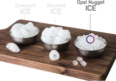 Profile Opal | Countertop Nugget Ice Maker with Side Tank | Portable Ice Machine with Bluetooth Connectivity | Smart Home Kitchen Essenti