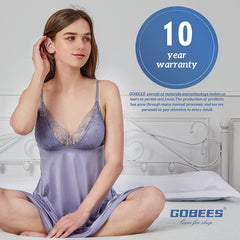 MERITLIFE Extra Thick Waterproof Mattress Topper Queen Size Cooling Mattress Pad Cover 400TC Cotton Pillow Top (8-21Inch Deep Pocket 3D Snow Down Alternative Fill)