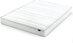 6 Inch Foam and Spring Mattress / CertiPUR-US Certified Foams / Mattress-in-a-Box, Narrow Twin, off white