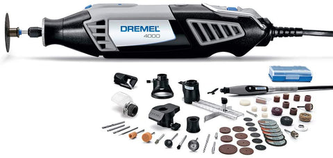 Dremel 4000-6/50 High Performance Rotary Tool Kit with Flex Shaft- 6 Attachments & 50 Accessories- Grinder, Mini Sander, Polisher, Engraver-