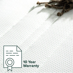 6 Inch Foam and Spring Mattress / CertiPUR-US Certified Foams / Mattress-in-a-Box, Narrow Twin, off white