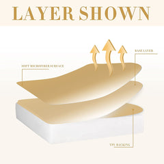 Twin Waterproof Mattress Protector, Breathable Soft Cotton Terry Surface Bed Protector, Noiseless Deep Pocket Fitted Up 8"-21" Mattress Cove