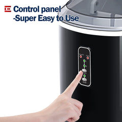 Euhomy Ice Maker Machine Countertop,26 lbs in 24 Hours,9 Cubes Ready in 6 Mins, Electric Ice Maker and Compact Potable Ice Maker with Ice Sc