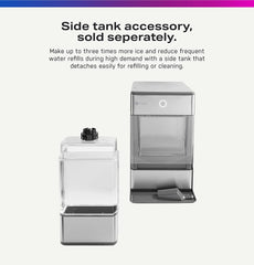 Profile Opal | Countertop Nugget Ice Maker with Side Tank | Portable Ice Machine with Bluetooth Connectivity | Smart Home Kitchen Essenti
