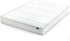 6 Inch Foam and Spring Mattress / CertiPUR-US Certified Foams / Mattress-in-a-Box, Narrow Twin, off white