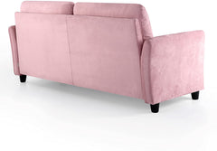 Ricardo Sofa Couch / Tufted Cushions / Easy, Tool-Free Assembly, Dark Grey