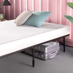 6 Inch Foam and Spring Mattress / CertiPUR-US Certified Foams / Mattress-in-a-Box, Narrow Twin, off white